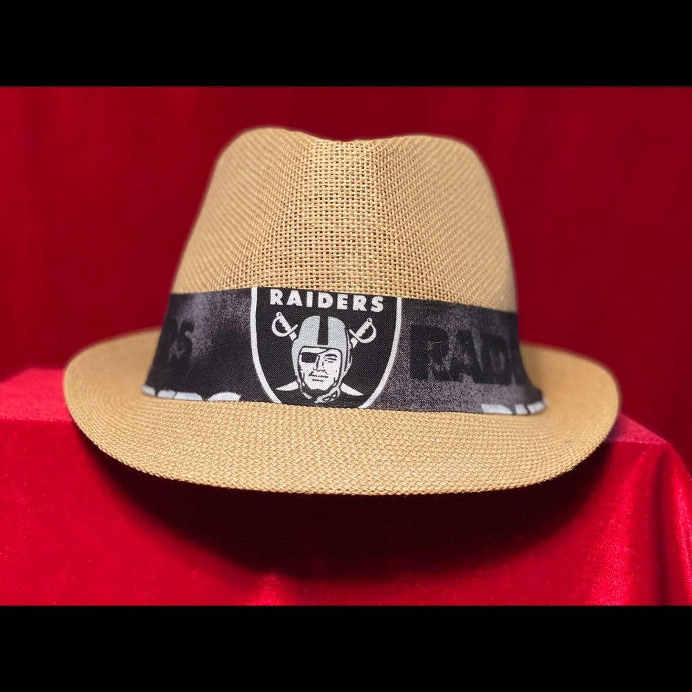 New Las Vegas Raiders tan fedora